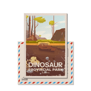 Dinosaur Alberta Provincial Park Postcard - Canada Untamed
